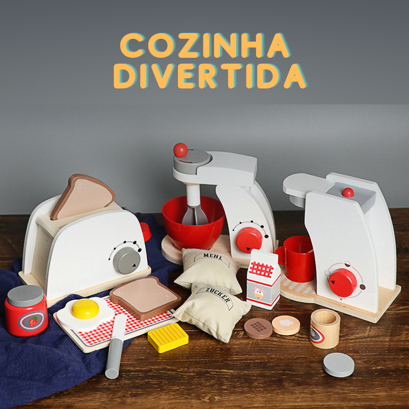 Brinquedos Cozinha de Madeira